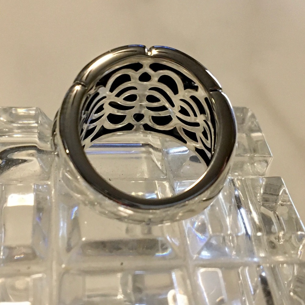 Stunning Jai NWOT Basketweave Sterling Silver ring - Picture 7 of 9